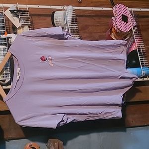 Purple T-Shirt w/ Tie